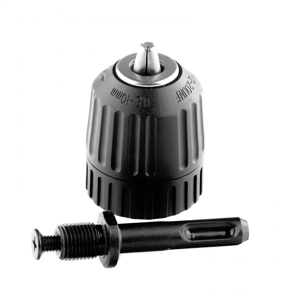 Патрон для дрели БЗП 1-10 мм, 1/2, адаптер SDS Plus Сибртех - изображение 5