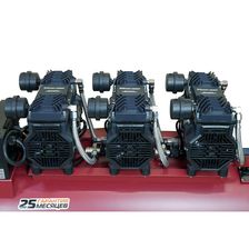 Компрессор безмасляный ВК1-100БМБ Энергомаш ГАРАНТ 3х1500Вт,720л/м, ресивер 100л, бесшумный - изображение 20