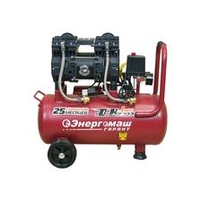 Компрессор безмасляный ВК1-24БМ Энергомаш ГАРАНТ 1,5кВт,240л/мин, ресивер 24л, бесшумный - изображение 22