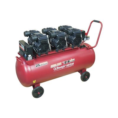Компрессор безмасляный ВК1-24БМ Энергомаш ГАРАНТ 1,5кВт,240л/мин, ресивер 24л, бесшумный - изображение 24