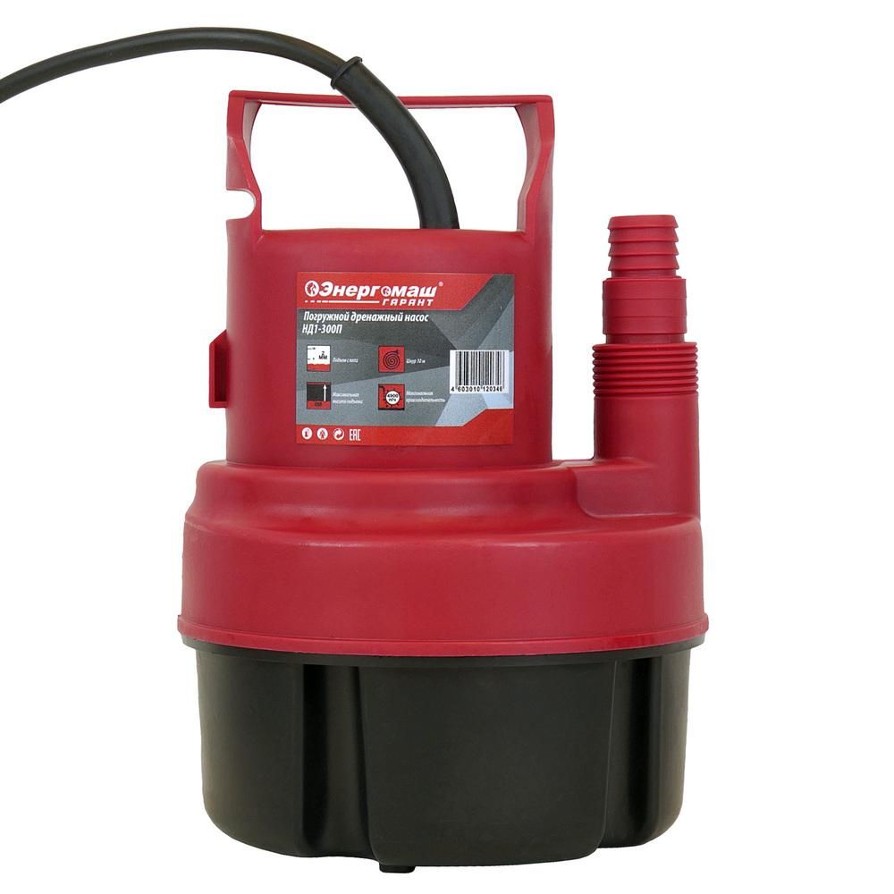 Насос погружной дренажный Энергомаш ГАРАНТ НД1-300П - изображение 5
