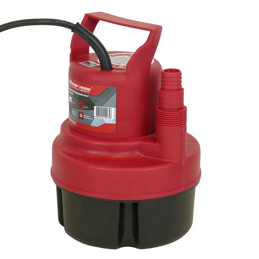 Насос погружной дренажный Энергомаш ГАРАНТ НД1-300П - изображение 7