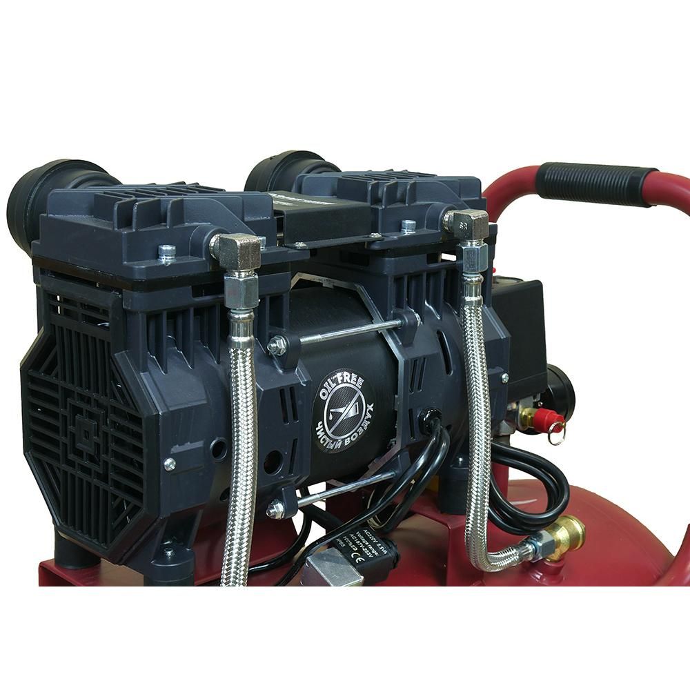 Компрессор безмасляный ВК1-50БМ Энергомаш ГАРАНТ 1,5кВт, 240л/мин, ресивер 50л, бесшумный - изображение 12