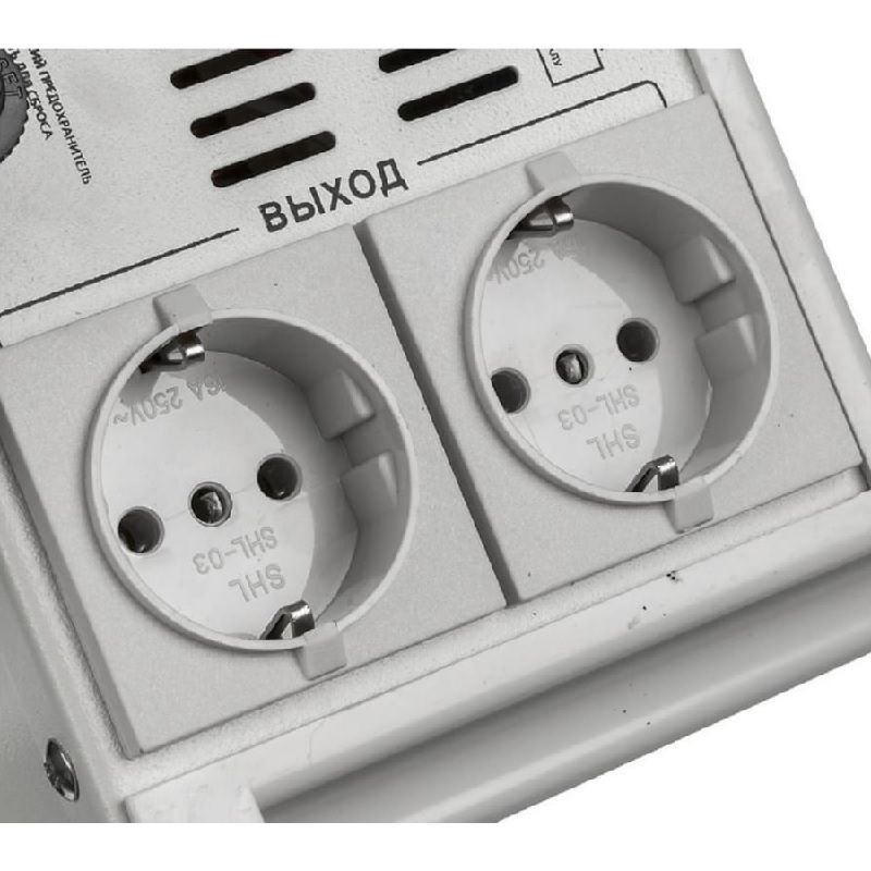 Стабилизатор Ресанта АСН-1 500Н/1-Ц Lux - изображение 4