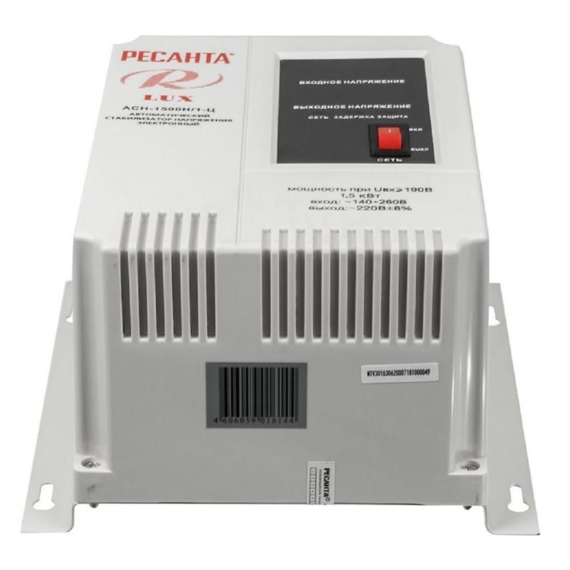 Стабилизатор Ресанта АСН-1 500Н/1-Ц Lux - изображение 5