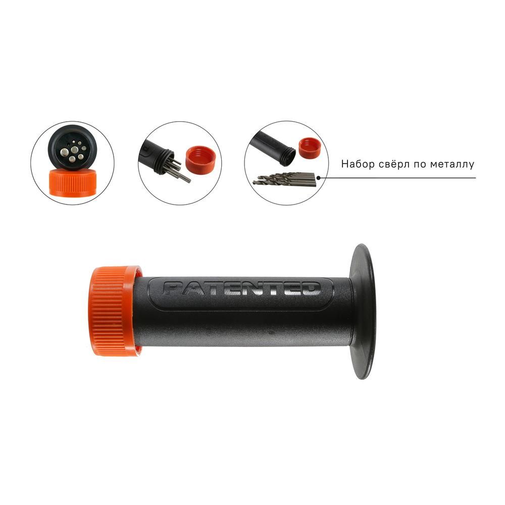 Ручка для дрели с пеналом для свёрл и свёрлами 1-8мм, серия Кулибин, Sturm!