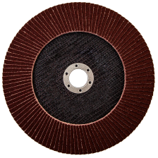 Круг лепестковый торцевой КЛТ-1, зернистость Р 80, 180 х 22.2 мм - изображение 7