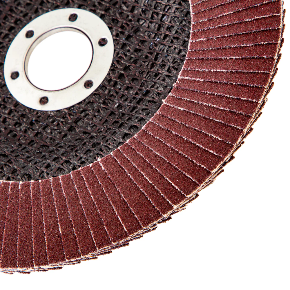 Круг лепестковый торцевой КЛТ-1, зернистость Р 80(16Н), 150 х 22.2 мм, БАЗ Россия - изображение 4