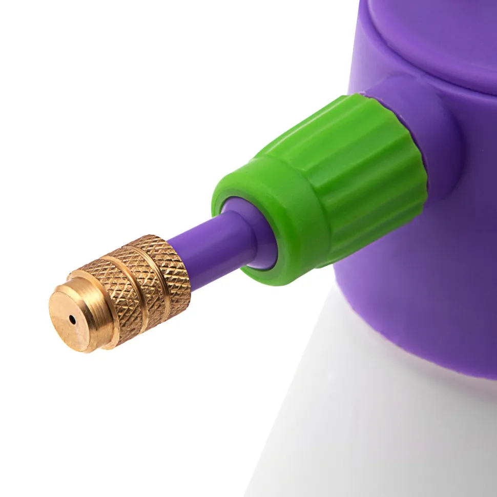 Опрыскиватель ручной, усиленный 1 л, с насосом, поворотный распылитель, клапан сброса давления Palis - изображение 8