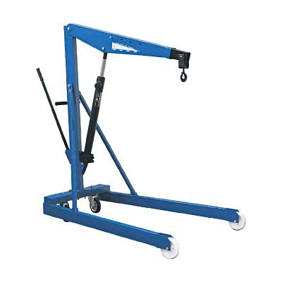 Кран гаражный гидравлический 1 т Werther-Oma W108 LP, двухтактный насос - изображение 5