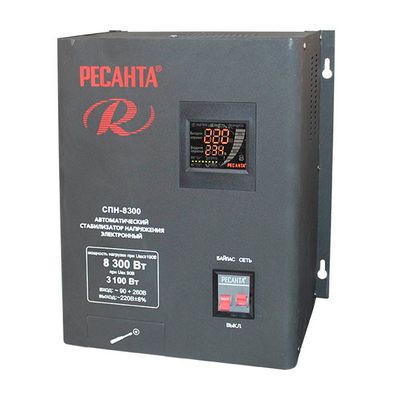 Стабилизатор Ресанта АСН-10 000 Н/1-Ц Lux - изображение 7