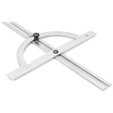 Угломер-транспортир мод. УТ 10-170° (150x300мм 1°) регулир.рейка (ГРСИ №83810-21)  КЛБ - изображение 6