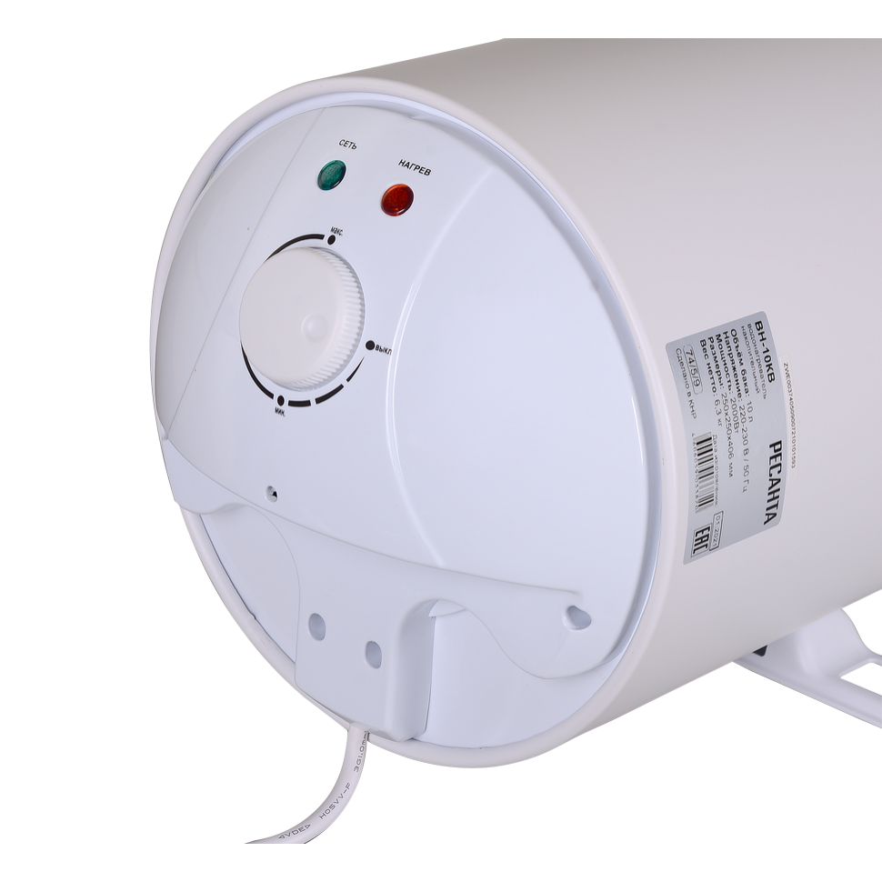 Водонагреватель накопительный Ресанта круглый ВН-10КВ - изображение 7