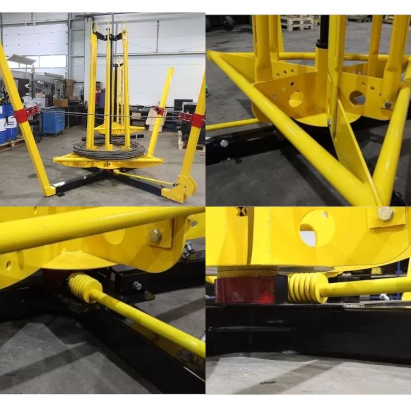 Бухтодержатель универсальный регулируемый напольный БУРАН-10 - изображение 4