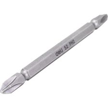 Набор двухсторонних бит 10 шт DELI DL6903 PH2х110мм, сталь S2 с твердостью 58-60HRC, пласт.кейс - изображение 9