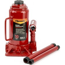 Домкрат гидравлический бутылочный, 10 т, h подъема 200-385 мм Sparta - изображение 2