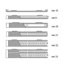 Стальной панельный радиатор Тип 10 Kermi FKO 10 500x1600 - изображение 14