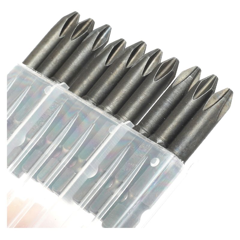 Биты в пластиковом боксе (10шт; PH2; 50 мм) PATRIOT - изображение 2