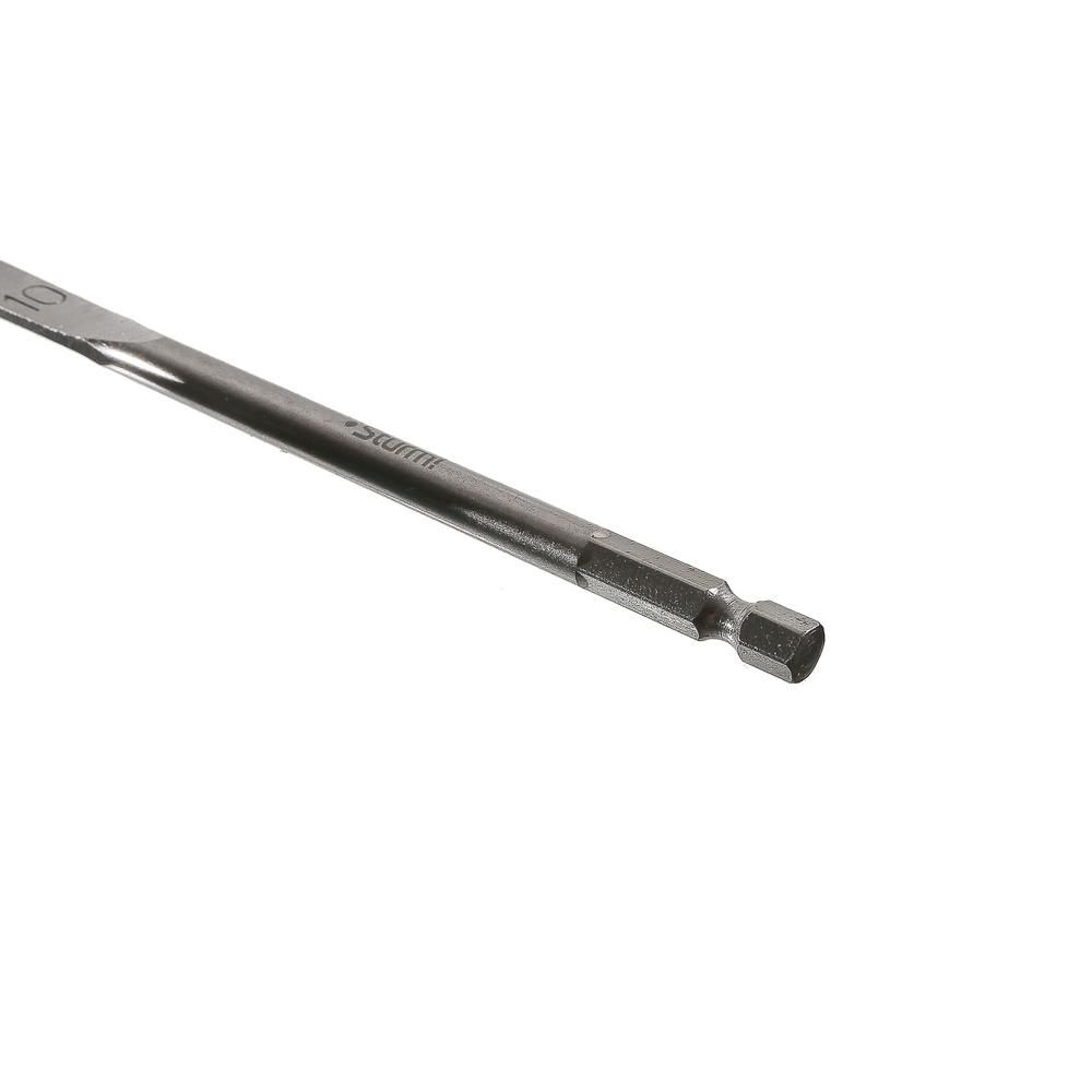 Сверло перовое по дереву, 10мм, шестигранный хвостовик, Sturm! - изображение 3