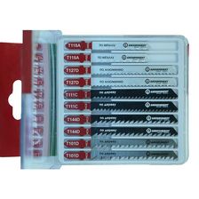 Набор пилок для лобзика универсальный, 10 шт, T101D,T144D,T127D,T111C,T118A, HCS, БОЕКОМПЛЕКТ - изображение 5