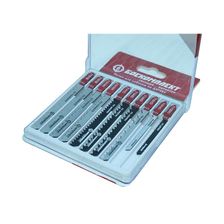 Набор пилок для лобзика по дереву, 10 шт, T119BO, T111C, T101D, T101AO, T101B, T144D, T101BR, HCS, Б - изображение 4