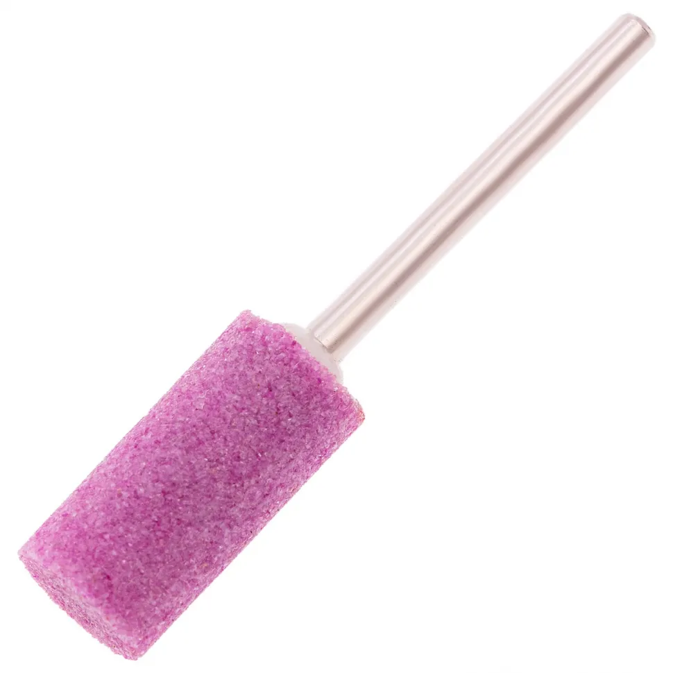 Шарошка абразивная, цилиндр, 10 x 20 x 3 мм, F80, 3 шт Matrix - изображение 2