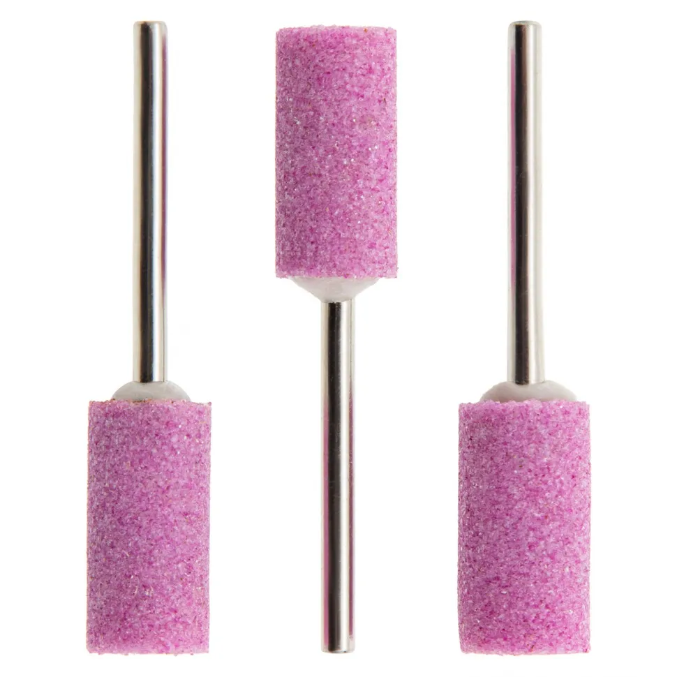 Шарошка абразивная, цилиндр, 10 x 20 x 3 мм, F80, 3 шт Matrix - изображение 5