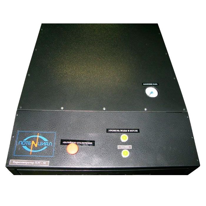 Тэновый парогенератор Потенциал ПЭТ-100 0,55 МПа (нерж. котел) - изображение 2