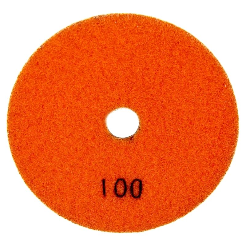 Алмазный гибкий шлифовальный круг 100 мм мокрая шлифовка зерно 100 РОСОМАХА - изображение 3