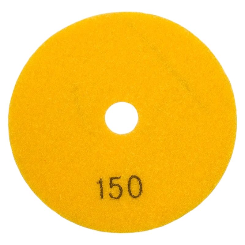 Алмазный гибкий шлифовальный круг 100 мм мокрая шлифовка зерно 150 РОСОМАХА - изображение 3