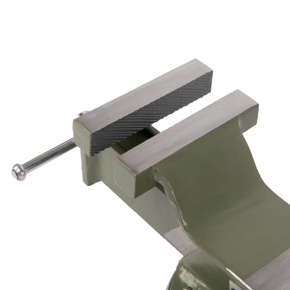 Тиски слесарные, 100 мм, стальные, поворотные Сибртех - изображение 4