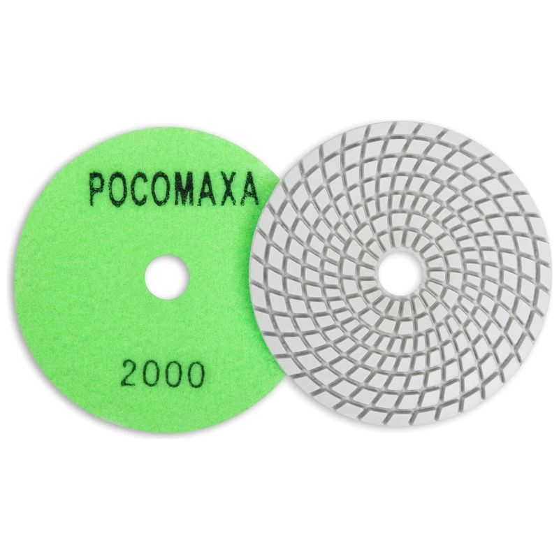 Алмазный гибкий шлифовальный круг 100 мм мокрая шлифовка зерно 2000 РОСОМАХА