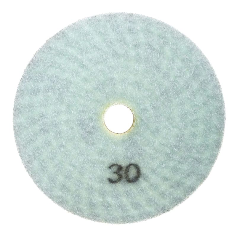 Алмазный гибкий шлифовальный круг 100 мм мокрая шлифовка зерно 30 РОСОМАХА - изображение 2