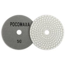 Алмазный гибкий шлифовальный круг 100 мм мокрая шлифовка зерно 50 РОСОМАХА - изображение 3