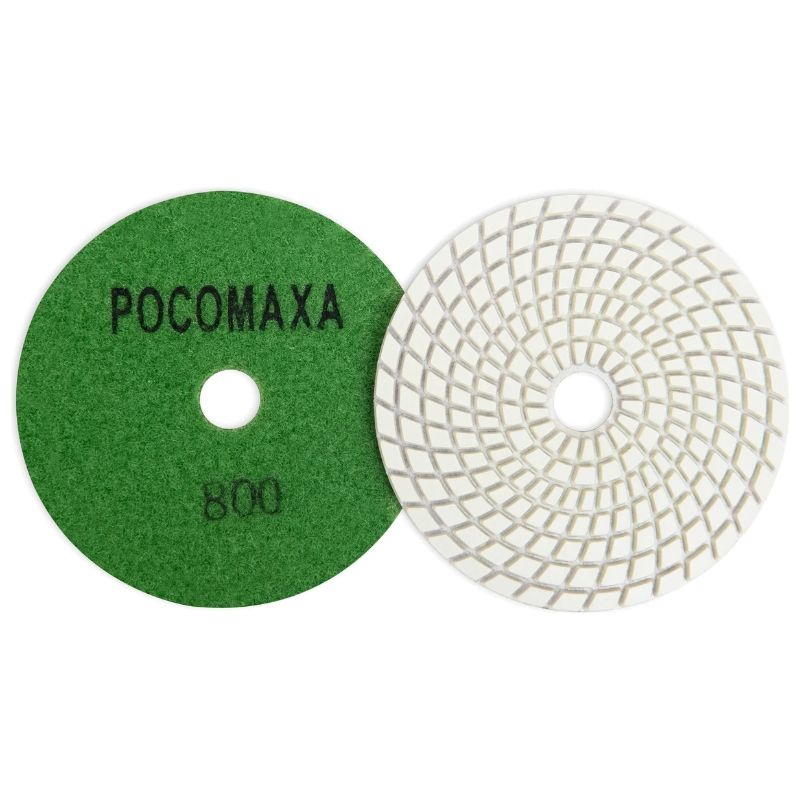 Алмазный гибкий шлифовальный круг 100 мм мокрая шлифовка зерно 800 РОСОМАХА