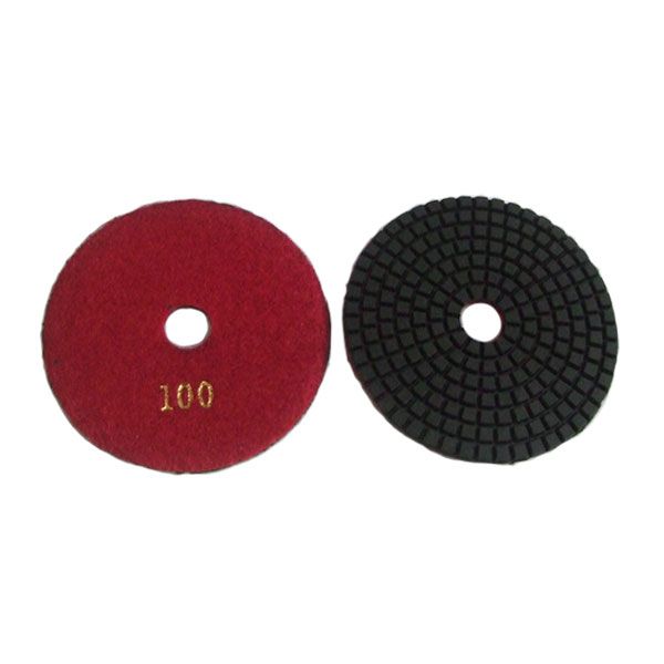 Шлифовальный пад 100 грит для мокрой шлифовки для GROST PMC и PMP (желтый, 102 мм) - изображение 3