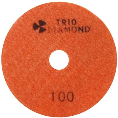 Алмазный гибкий шлифовальный круг Черепашка 100 мм №100 (мокрая шлифовка)
