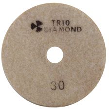 Алмазный гибкий шлифовальный круг Черепашка 100 мм №30 (мокрая шлифовка) - изображение 2