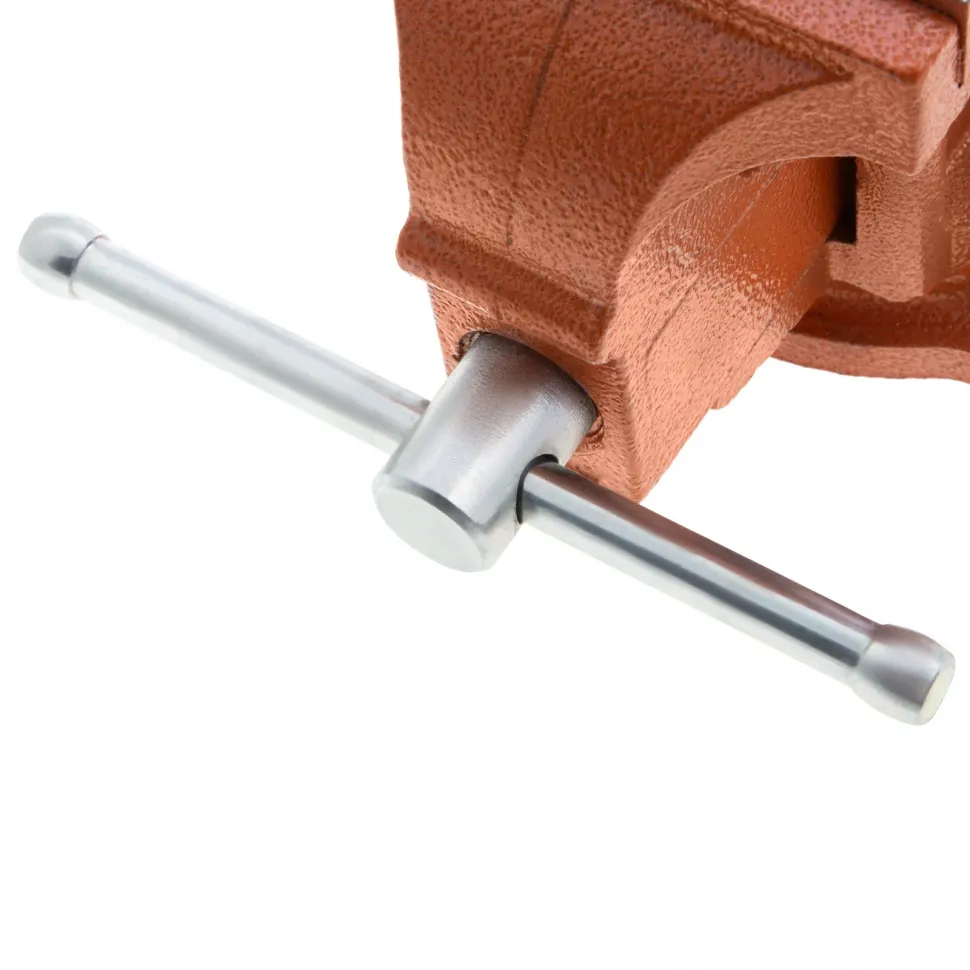 Тиски слесарные, 100 мм, поворотные, с наковальней Sparta - изображение 12