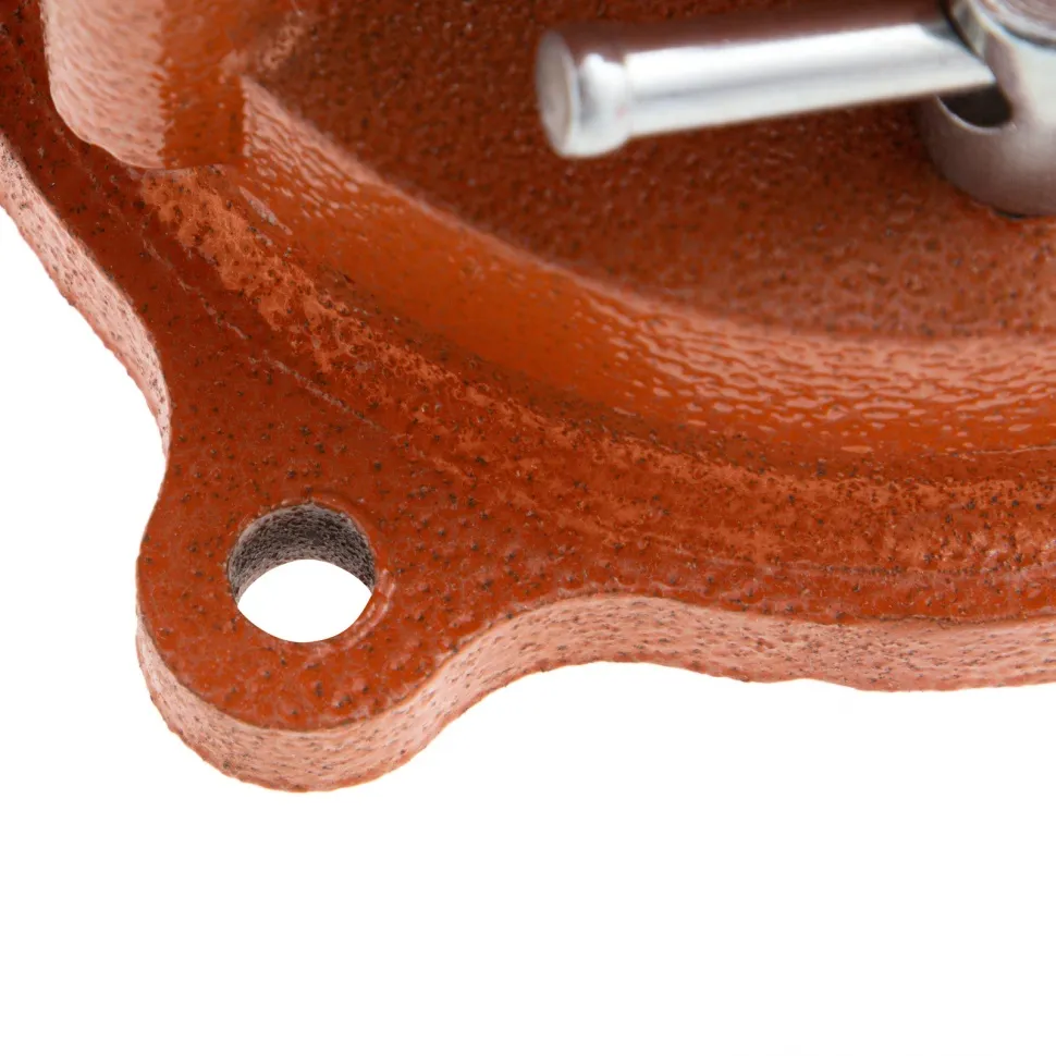 Тиски слесарные, 100 мм, поворотные, с наковальней Sparta - изображение 13