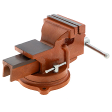 Тиски слесарные, 100 мм, поворотные, с наковальней Sparta - изображение 19