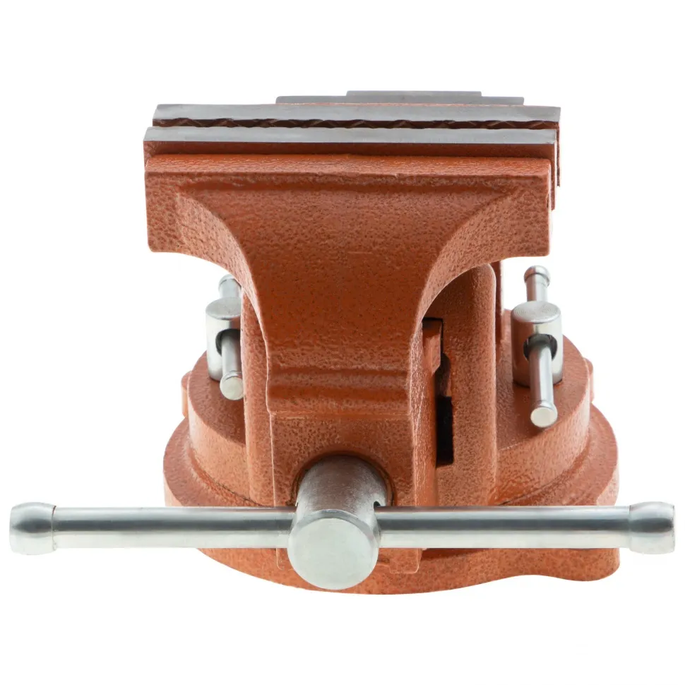 Тиски слесарные, 100 мм, поворотные, с наковальней Sparta - изображение 5