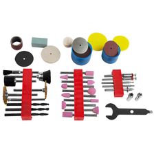 Набор насадок для гравера, универсальный, 100 предметов, кейс, Sturm! - изображение 4