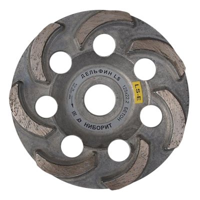 Алмазная шлифовальная чашка по бетону Ниборит 100х22,2, grit 30 грубая - изображение 7