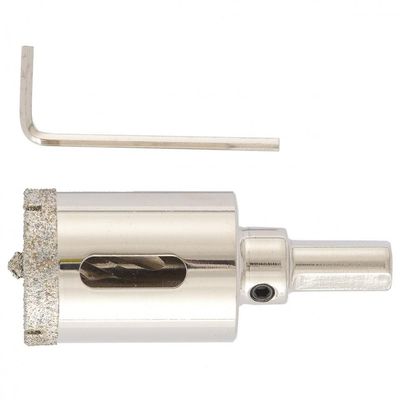 Сверло алмазное по керамограниту, 100х67 мм, трехгранный хвостовик Matrix - изображение 8