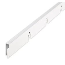 Рейка направляющая грильято Албес 100x100x40 мм белый 1.2 м - изображение 2