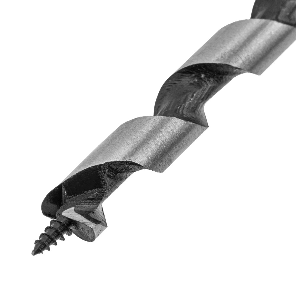 Сверло по дереву шнековое, 10х350 мм, шестигранный хвостовик Matrix - изображение 2