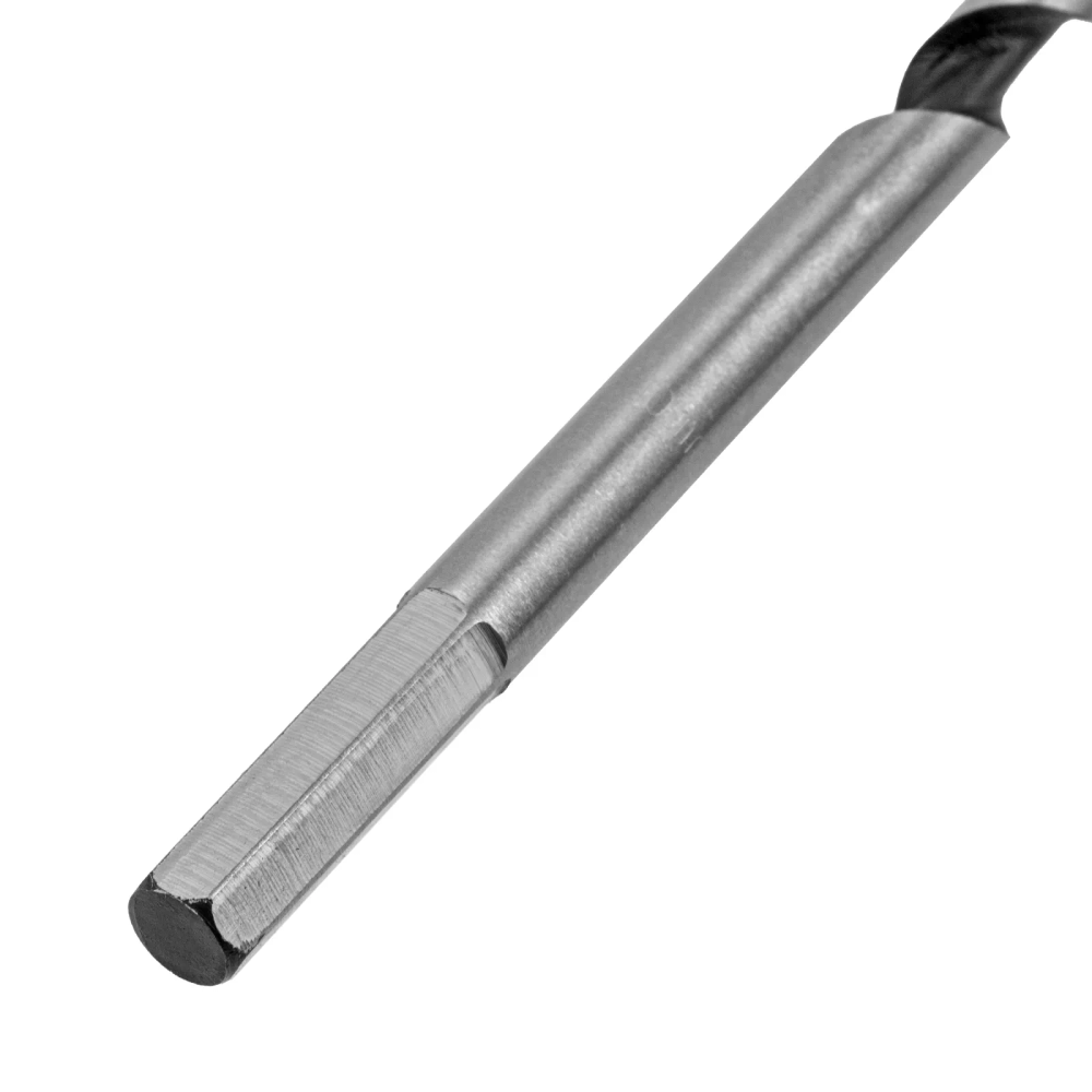 Сверло по дереву шнековое, 10х350 мм, шестигранный хвостовик Matrix - изображение 3