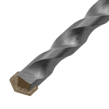 Сверло по бетону, 10х400 мм, трехгранный хвостовик Matrix - изображение 7