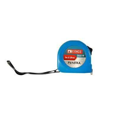 Рулетка 10x25мм, обрезиненная, магнит на зацепе, СОЮЗ - изображение 10